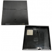 Carcasa Inferior Sony PS4 2000 1 tornillo Negra SWAP