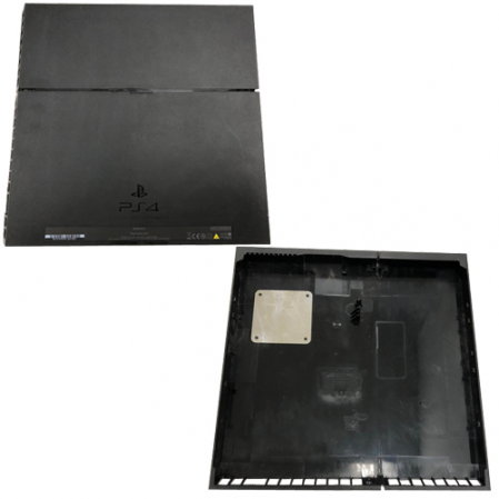Carcasa Inferior Sony PS4 2000 1 tornillo Negra SWAP