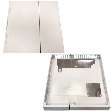 Carcasa Inferior Sony PS4 FAT 3 tornillos Blanca SWAP