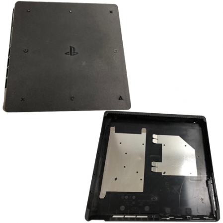 Carcasa Inferior Sony PS4 Slim Negra SWAP