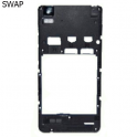 Carcasa Intermedia + Lente Camara Bq Aquaris E4 SWAP