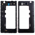 Carcasa intermedia Negra Huawei Honor 3c