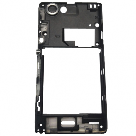 Carcasa Intermedia Negra Sony Xperia L C2105 SWAP