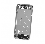 Carcasa Intermedia Plateada Iphone 4