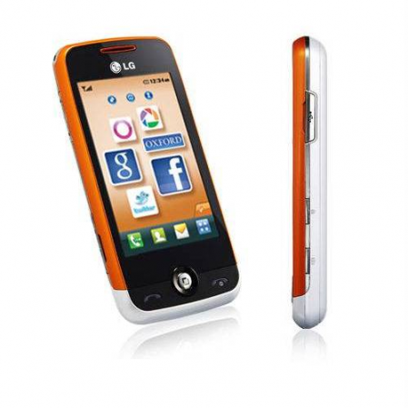 Carcasa LG GS290 Naranja Completa, Frontal + Central + Tras..