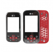 Carcasa LG KS360 Completa Roja/Negra