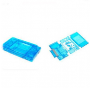 Carcasa NDS Lite Transparente Azul