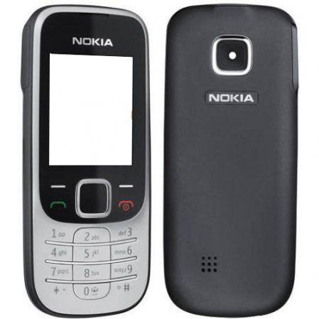 Carcasa Nokia 2330c Frontal+Trasera Negro