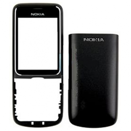 Carcasa Nokia 2710N Frontal+Tapa Bateria Negro