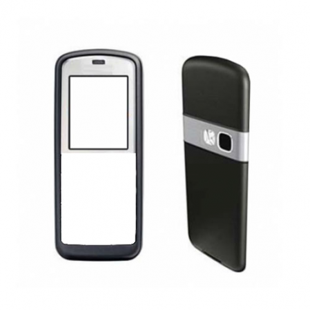 Carcasa Nokia 6070 Negra Frontal+Trasera Sin Teclado