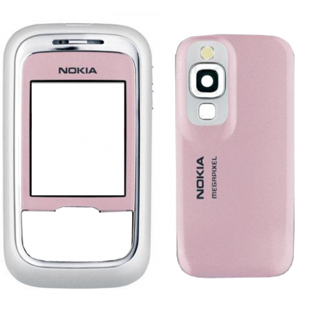 Carcasa Nokia 6111 Frontal + Trasera Rosa