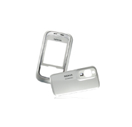 Carcasa Nokia 6111 Frontal+Trasera Plata-Original