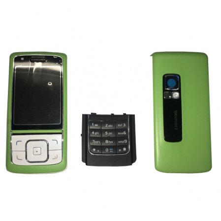 Carcasa Nokia 6280 Frontal+Trasera+Teclado Gris/negro