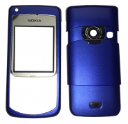 Carcasa Nokia 6681 Frontal+Trasera+Camara Azul