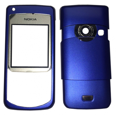 Carcasa Nokia 6681 Frontal+Trasera+Camara Azul