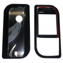 Carcasa Nokia 7610 Frontal+Trasera Negra/Roja