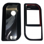 Carcasa Nokia 7610 Frontal+Trasera Negra/Roja