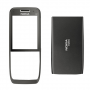 Carcasa Nokia E52 Frontal+Tapa Bateria Plata/Negra