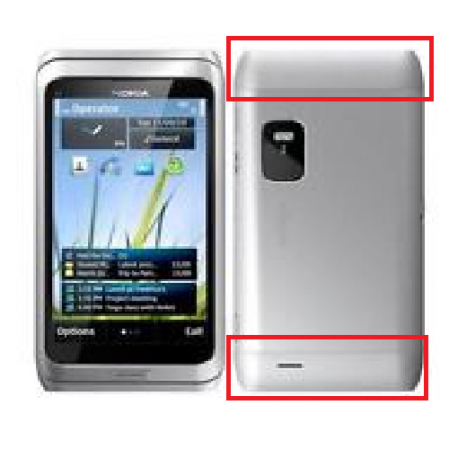 Carcasa Nokia E7-00 Plata