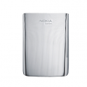 Carcasa Nokia E72 Tapa Bateria Gris Metalico