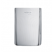 Carcasa Nokia E72 Tapa Bateria Gris Metalico