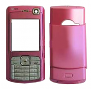 Carcasa Nokia N70  Frontal+Trasera+Antena Fucsia