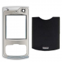 Carcasa Nokia N80 Frontal+Tapa Bateria Plata