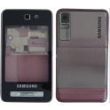 Carcasa Samsung F480 Rosa Metalica