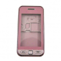 Carcasa Samsung S5230 Rosa Frontal + Central + Botones...