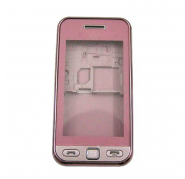 Carcasa Samsung S5230 Rosa Frontal + Central + Botones...