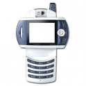 Carcasa Samsung Z130 Central Display Interior