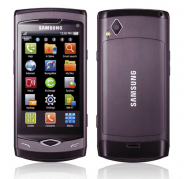 Carcasa Tapa Bateria Samsung S8500 Morado Carcasa Tapa Bateria Samsung S8500 Morado
