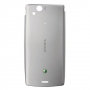 Carcasa tapa bateria sony e. xperia arc  X12,LT15,LT18 plata