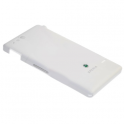 Carcasa Tapa Bateria Sony Xperia Go ST27i Blanca