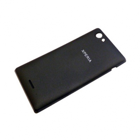 Carcasa Tapa Bateria Sony Xperia J ST26i Negra