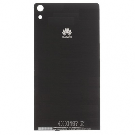 Carcasa Tapa De Batería Negra Huawei Ascend P6