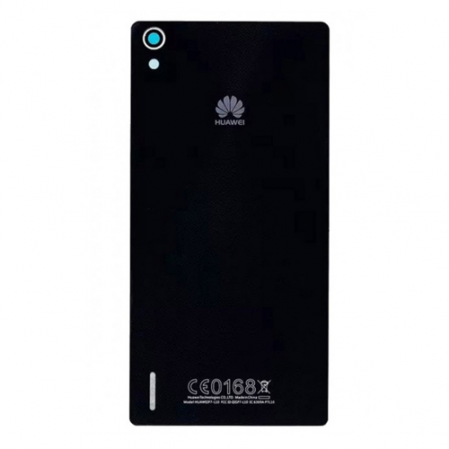 Carcasa Tapa De Batería Negra Huawei Ascend P7