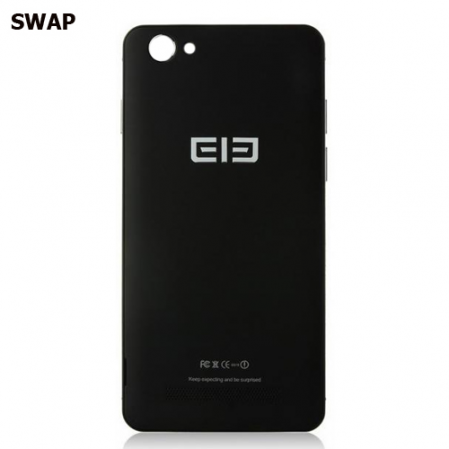 Carcasa Tapa de Bateria Negra Elephone P6i SWAP