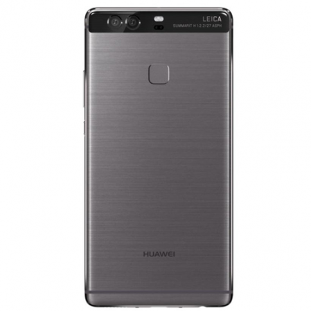 Carcasa Trasera - Marco Gris Titanio - Negro Huawei P9 Plus