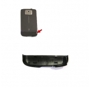 Carcasa trasera antena HTC HD (black 100) negra