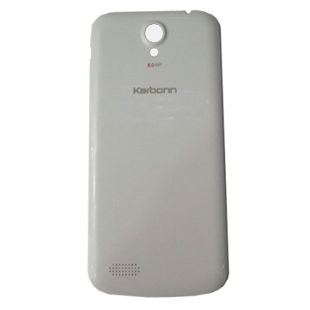 Carcasa Trasera Blanca Karbonn A19 SWAP