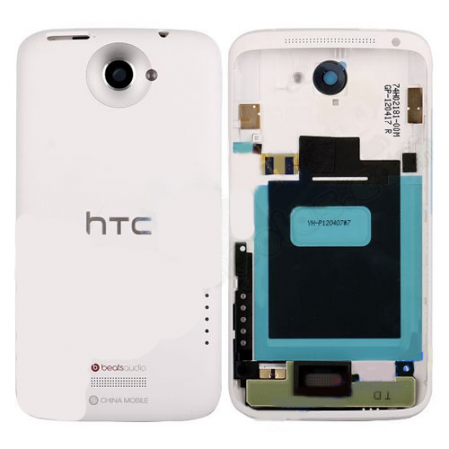 Carcasa Trasera Completa HTC One X Blanca