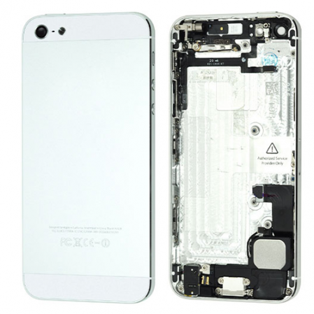 Carcasa Trasera con Componentes iPhone 5s Blanca