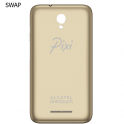 Carcasa Trasera Dorada Alcatel OT Pixi First 4024D SWAP