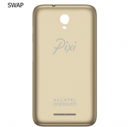 Carcasa Trasera Dorada Alcatel OT Pixi First 4024D SWAP
