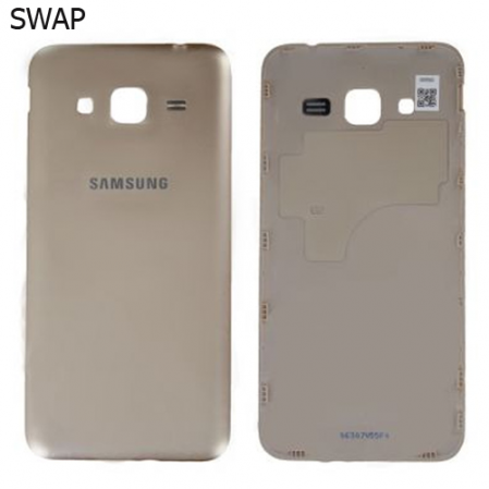 Carcasa trasera dorada Samsung Galaxy J3 J320 SWAP