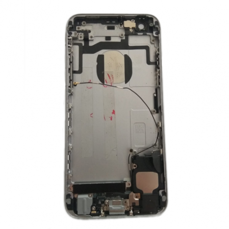Carcasa Trasera Gris Con Componentes iPhone 6s SWAP
