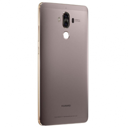 Carcasa Trasera Gris Titanio - Dorado Huawei Mate 9
