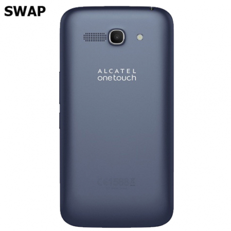 Carcasa Trasera Gris-Azul Alcatel Pop C9 7047D SWAP