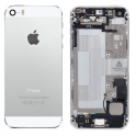 Carcasa Trasera iPhone 5 Blanca con flex, tarjetero sim..
